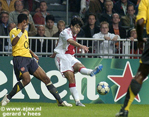 Ligue des champions Ajax - Arsenal 1 - 2
